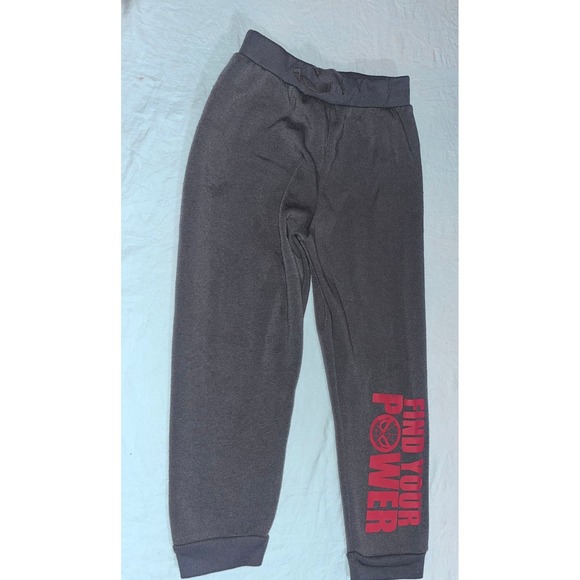 Marvel Other - Marvel Avengers Find‎ Your Power Gray Jogger Pants Kids Size 6